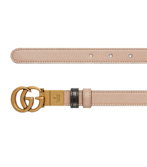 Gucci GG Marmont reversible thin belt